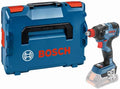 Bosch Professional 18V System accuslagmoeraanzetter GDX 18V-200 C (max. draaimoment: 200 Nm, 1/4 inch-binnenzeskant en 1/2 inch-buitenvierkant, Connect Ready, zonder accu's en oplader, in L-BOXX)