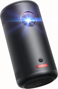 Nebula Capsule 3 1080p, Wi-Fi, slimme projector, zwart, draagbare projector met 200 ANSI-lumen, officiële Google TV, Netflix ingebouwd, Dolby Digital, 120-inch beeld, ingebouwde accu, 2,5uur speeltijd