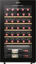 Candy CWC034 wijnkoelkast 34 flessen Zwart Energieklasse G