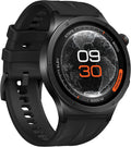 OPPO Watch X3 Smartwatch met Wear OS, AMOLED-display, 3,8 cm (1,5 inch), batterij tot 16 dagen, ECG en gezondheid in 60 seconden, dual GPS, waterdicht IP69/5 ATM, titanium en saffierglas, obsidiaan