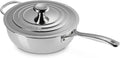 Le Creuset Pannenset 5-Delig in RVS Signature, 96605300000000(Set van 3)