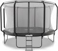 VirtuFit Premium Trampoline met Veiligheidsnet - Zwart - 366 cm