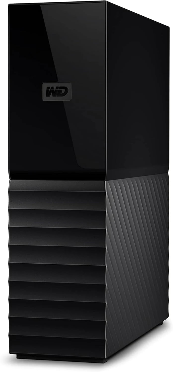 WD My Book 18 TB Desktopopslag (SuperSpeed USB-poort, 256-bits AES-hardwareversleuteling, met software voor apparaatbeheer, back-up en wachtwoordbeveiliging, 3 jaar beperkte garantie) Zwart(My Book/14 TB)