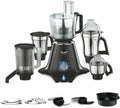 Preethi Zodiac MG 218 750 Watt Mixer Grinder met 5 Jars (Zwart/Lichtgrijs)(Zwart/Licht Grijs/Modern)