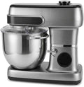 Digitale Standmixer 12L 2200W, Kantelbare Keukenmixer met LED-display en Fermentatiefunctie, Deeghaak, Klopper en Garder voor Thuisbakken