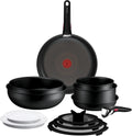 Tefal Ingenio Explore 13-delige pannenset, stapelbaar, antiaanbaklaag, geschikt voor inductie, gemaakt in Frankrijk, P0009302
