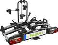 EUFAB 11522 PREMIUM 3 fietsenrek, voor trekhaak, opvouwbaar, voor 3 fietsen(Fietsendrager Premium III/Fietsendrager)