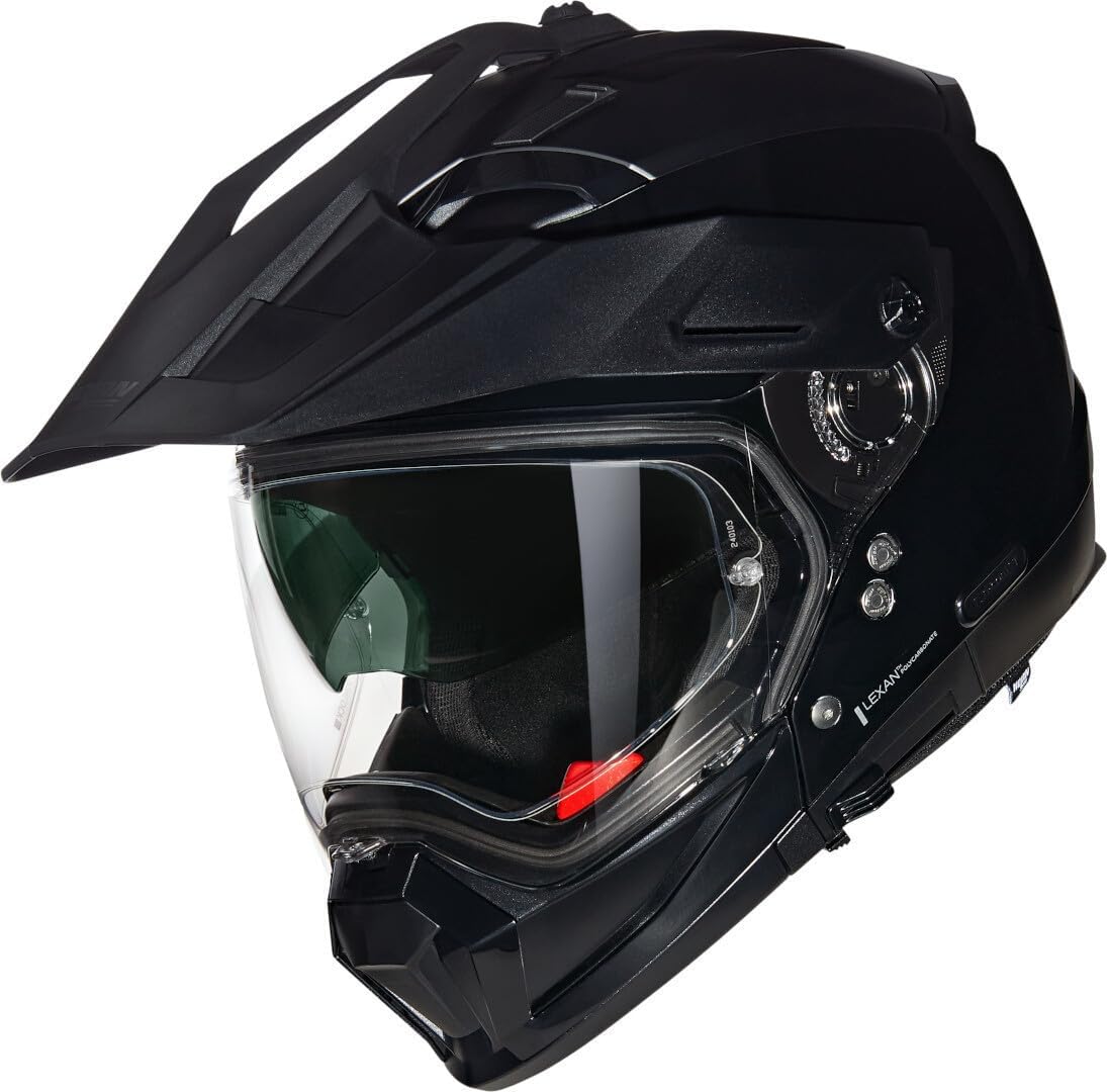 Nolan N70-2X 06 Classico N-Com Motorcross Helm(XX-Large/Gloss Black)