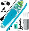 FunWater Stand Up Paddle Board 320 cm  350 cm – SUP voor 2 personen/gezinnen, met complete accessoires, dubbellaags PVC, beginnersvriendelijk, Opblaasbaar Paddle Board voor volwassenen  beginners(335CM OCEAAN KLASSIC)